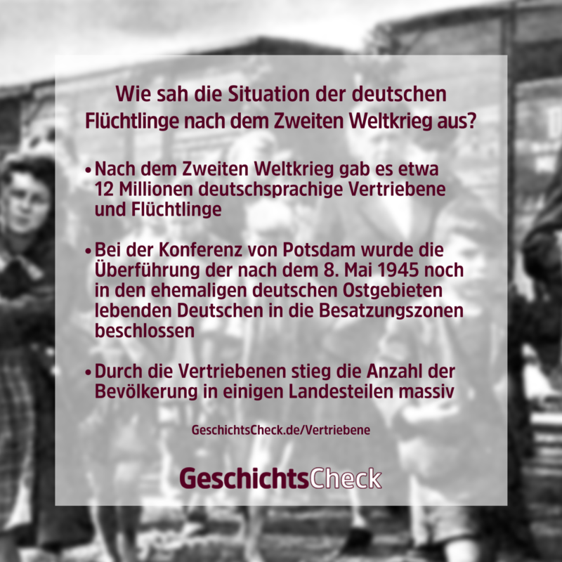 Sudetendeutsche Stiftung, Vertreibung, Crop, Blur, Text von GeschichtsCheck, CC BY-SA 1.0 